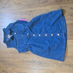 Vince Camuto Blue Denim Collared Dress